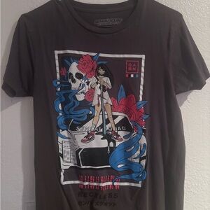 Senpai Squad Graphic T-Shirt - Black